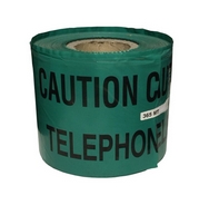 Telephone Cable Green Warning Tape