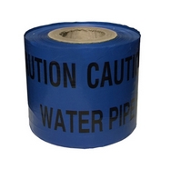 Water Pipe Blue Warning Tape