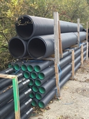 Twin Wall Land Drainage (Black)